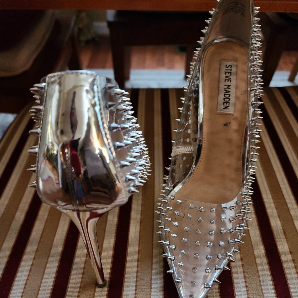Steve Madden Studded Pumps - Picture 2 of 3